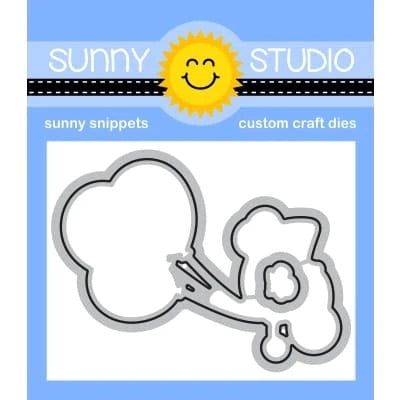 Dies: Sunny Studio-Birthday Mouse