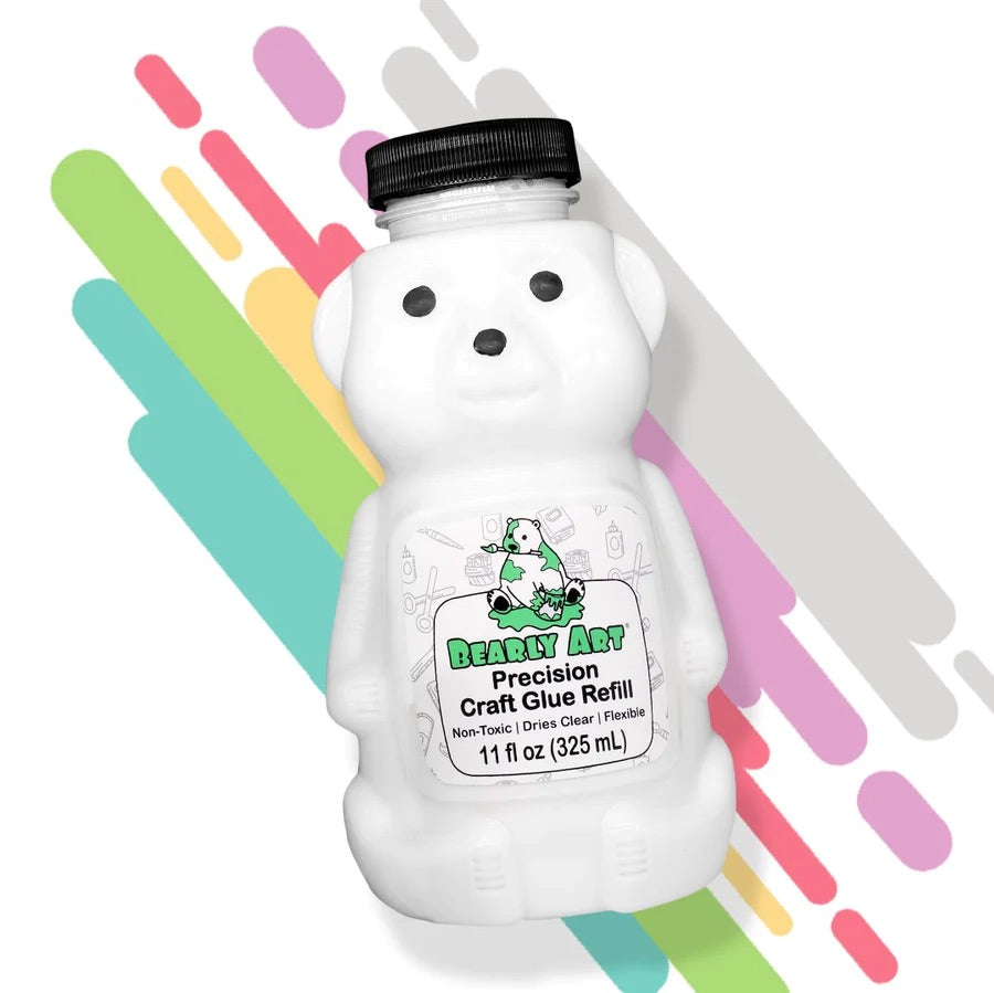 Adhesives: Bearly Art Precison Craft Glue-The Refill