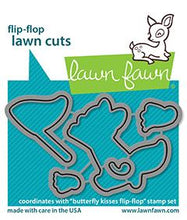Load image into Gallery viewer, Dies: Lawn Fawn-Butterfly Kisses Flip-Flop
