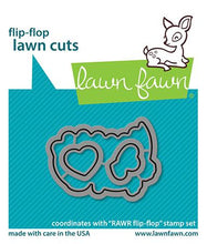 Load image into Gallery viewer, Dies: Lawn Fawn-RAWR Flip-Flop
