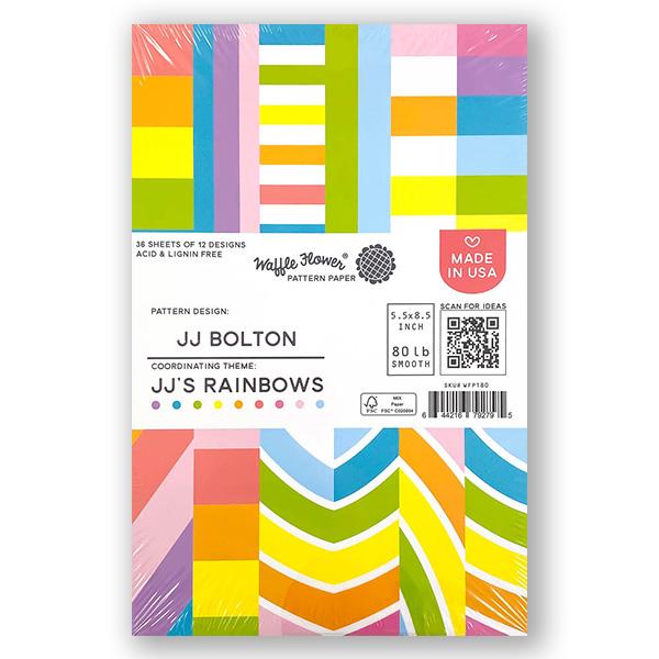 Paper: JJ’s Rainbows Paper Pad – Purple Pinky Promises