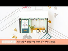 Load and play video in Gallery viewer, Dies: Concord &amp; 9th-Window Shoppe Pop-Up Base Dies

