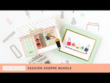 Load and play video in Gallery viewer, Stamps: Concord &amp; 9th-Fashion Shoppe Stamp Set
