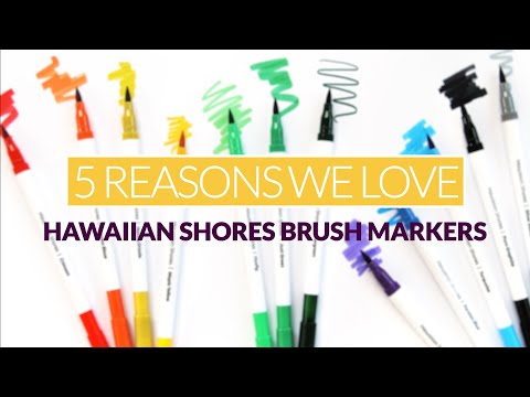 Altenew Islands of Fiji Brush & Fine Tip Pens