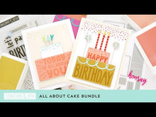 Load and play video in Gallery viewer, Stamps: Concord &amp; 9th-All About Cake Stamp Set
