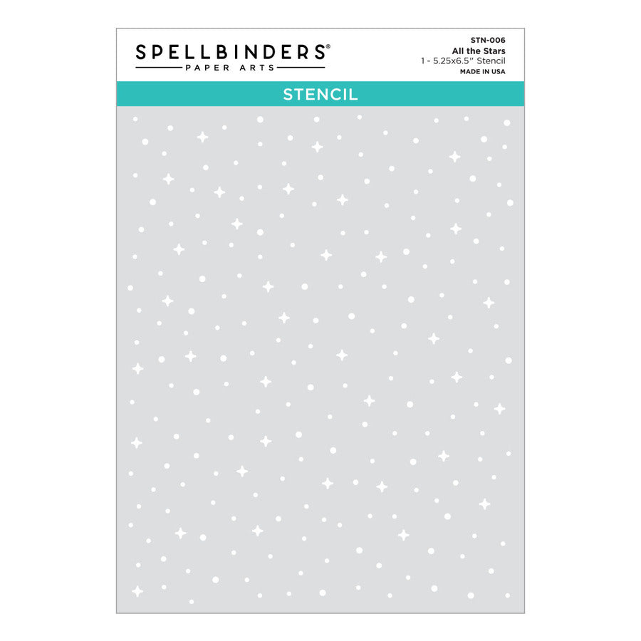 Stencils: Spellbinders-All the Stars